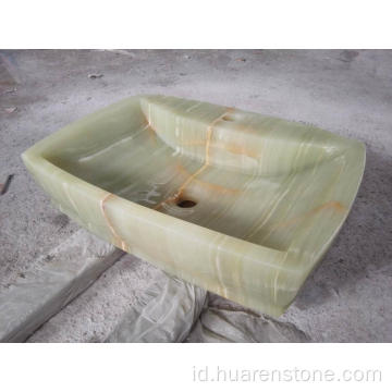 Sink onyx warna hijau